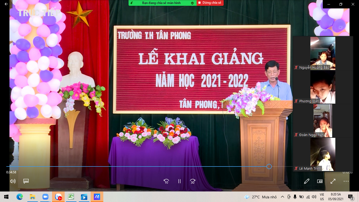 Bài phát biểu của đ/c Vũ Quang Giảng- Bí thư BCH Đảng bộ.